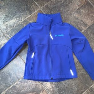 Kids Columbia jacket size 6x super cute! Blue